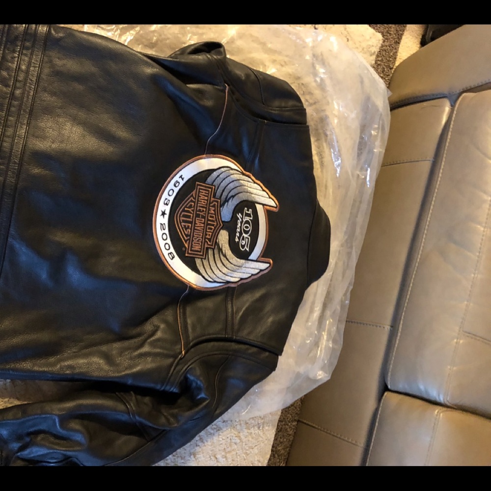 105th ANNIVERSARY HARLEY DAVIDSON LEATHER JACKET